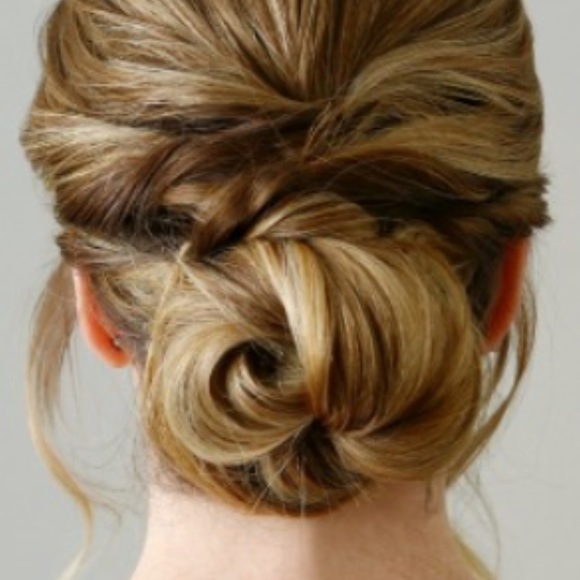 ———————SOLD——_—————TWO SILK CHIFFON CLIP BOWS NWT - Picture 4 of 12